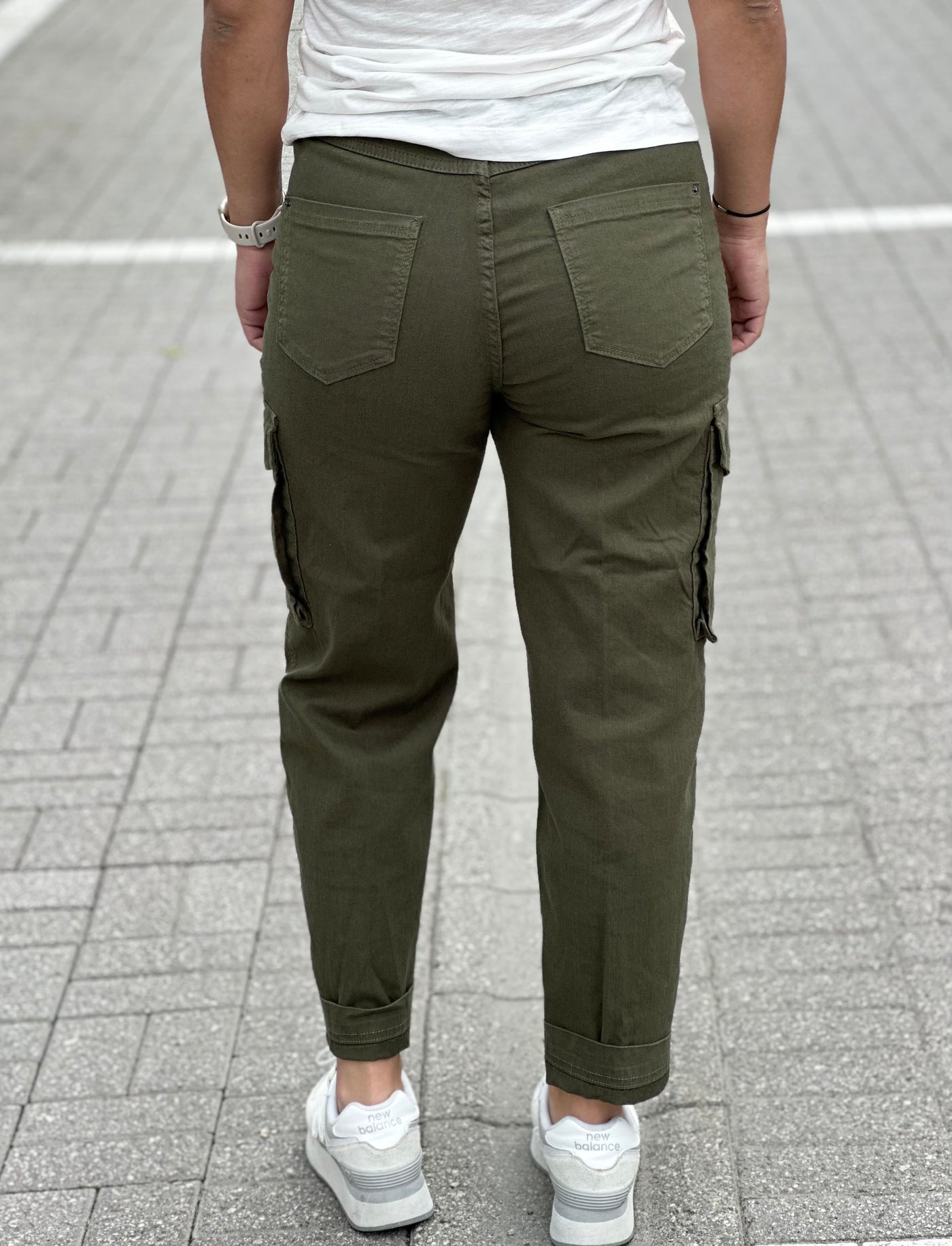 Adeline Cargo Pant, Forest Night