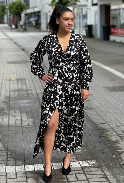 Justine Ankle wrap dress