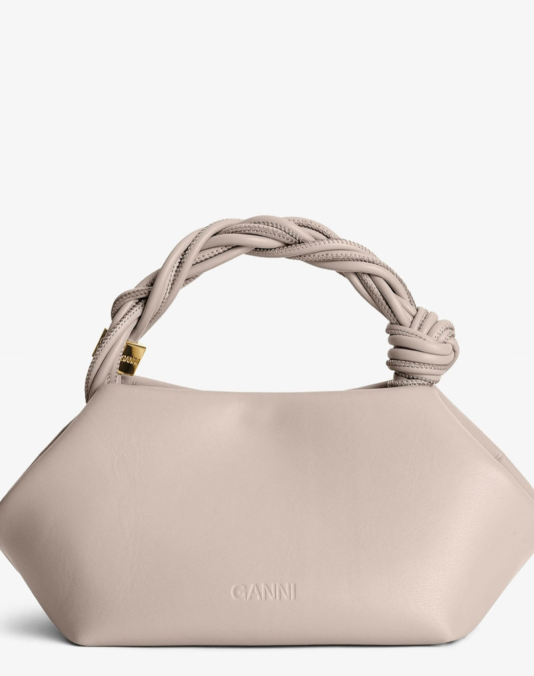 Ganni Bou Bag, Small Oyster Gray