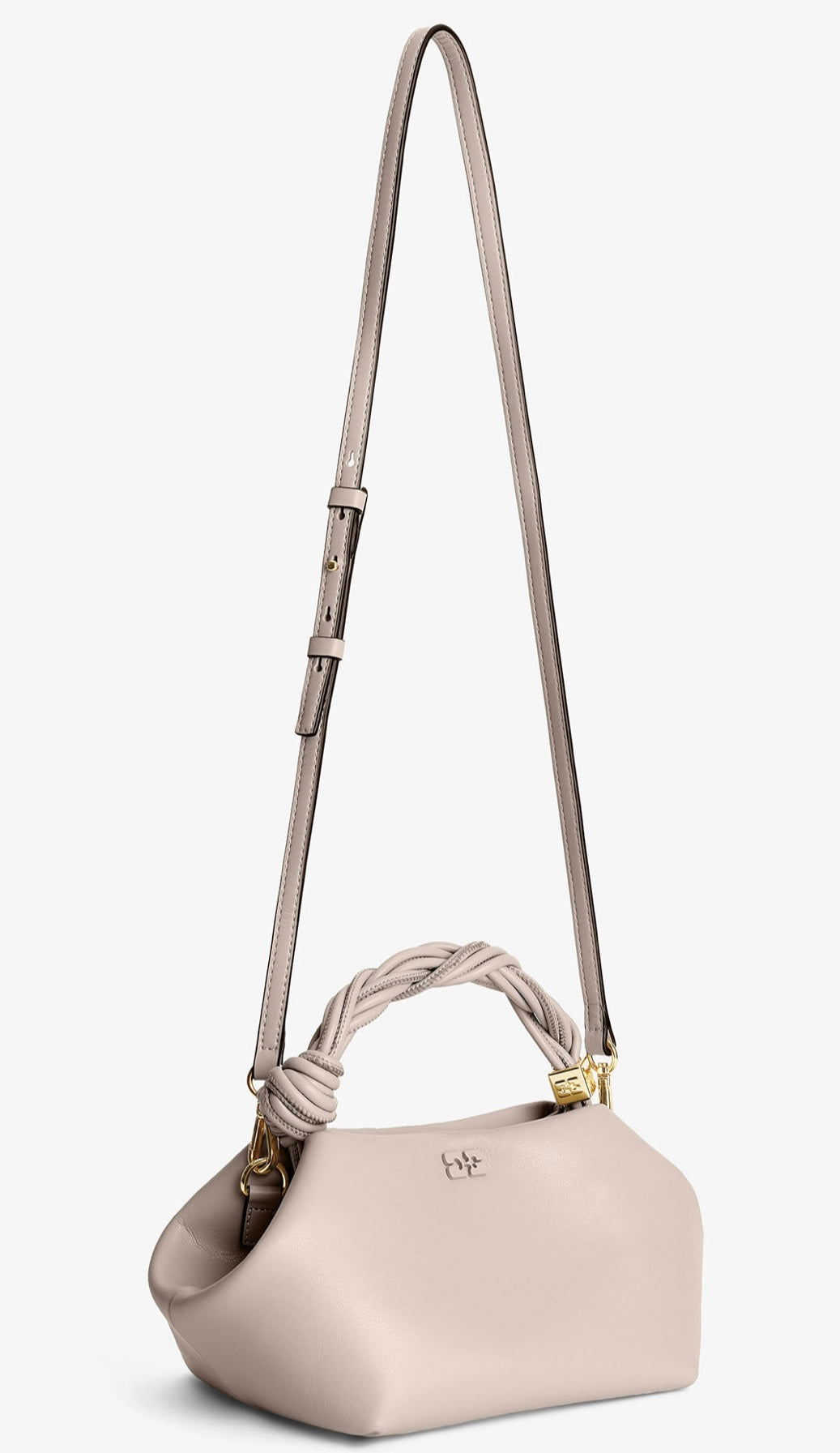 Ganni Bou Bag, Small Oyster Gray