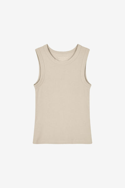 Tank Crew-neck, Sand