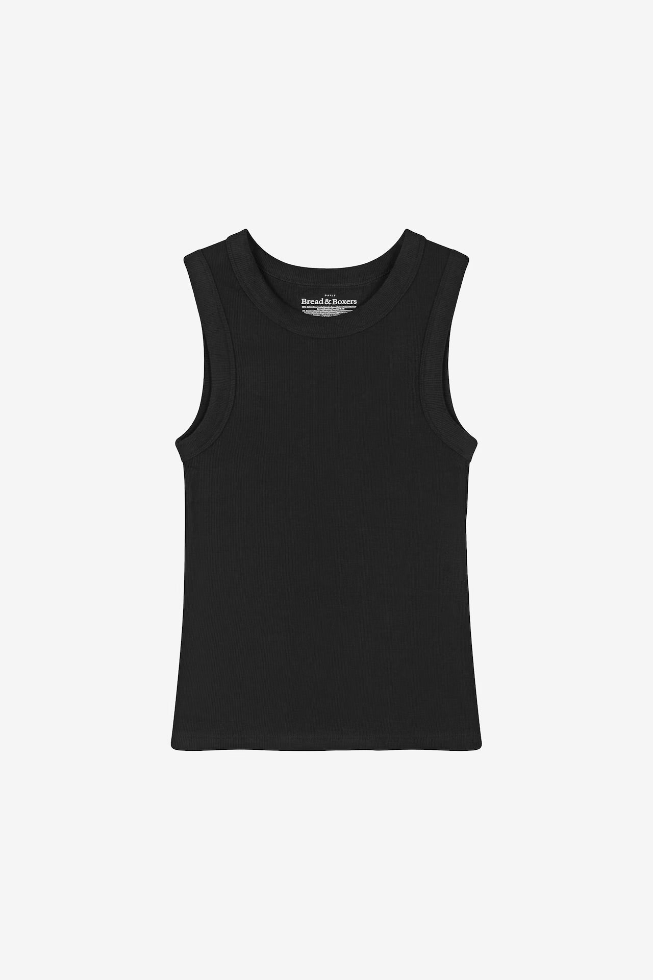 Tank Crew-Neck , Black