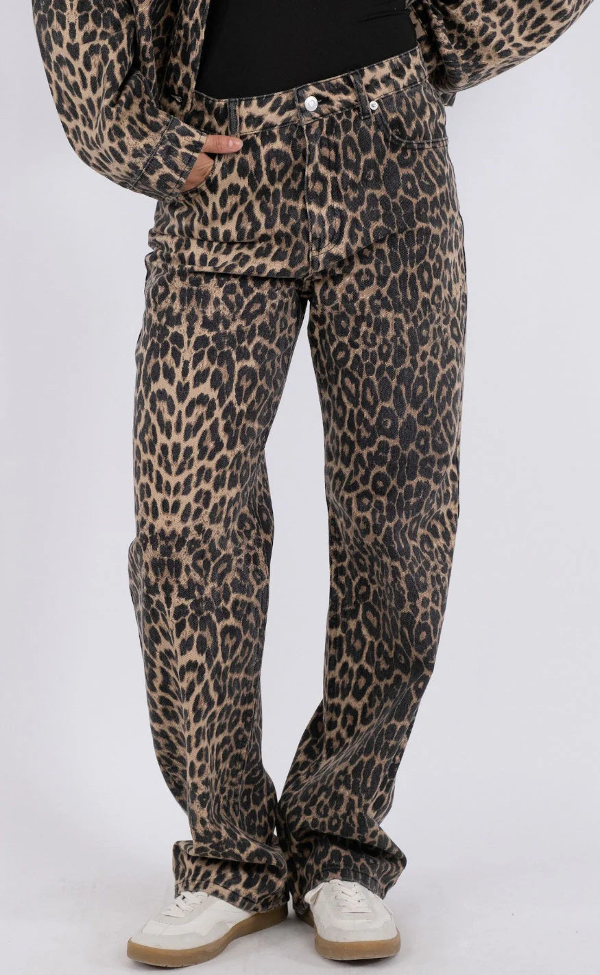 Simona Leopard Pants