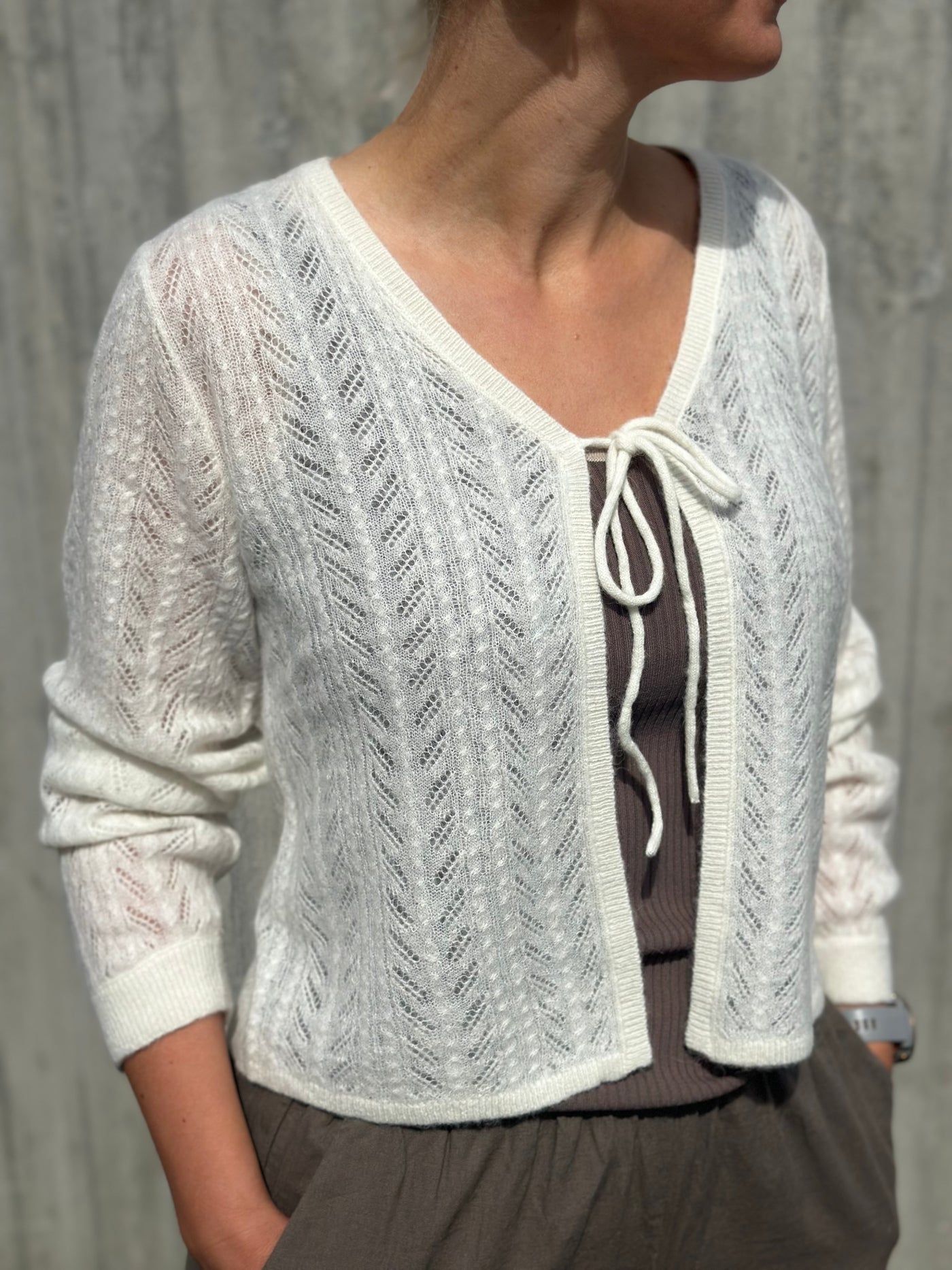 Ria LS Knit Cardigan