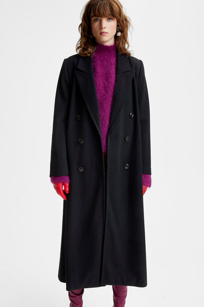 Malene Coat, Black