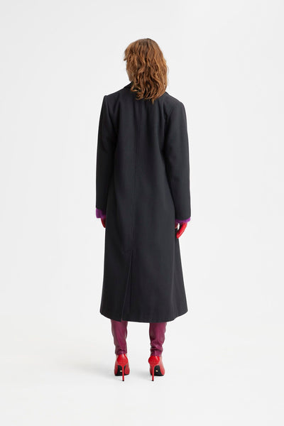 Malene Coat, Black