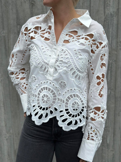 Lizzy Blouse, White