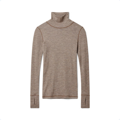 That Comfy Highneck, Walnut Melange