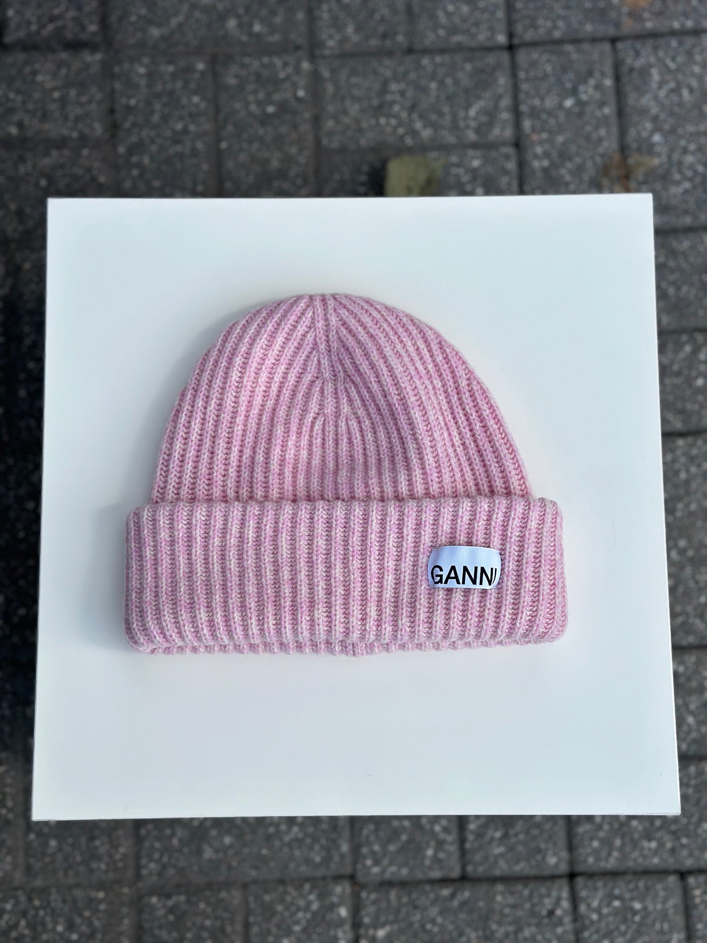 Structure Rib Beanie, Lilac Sachet