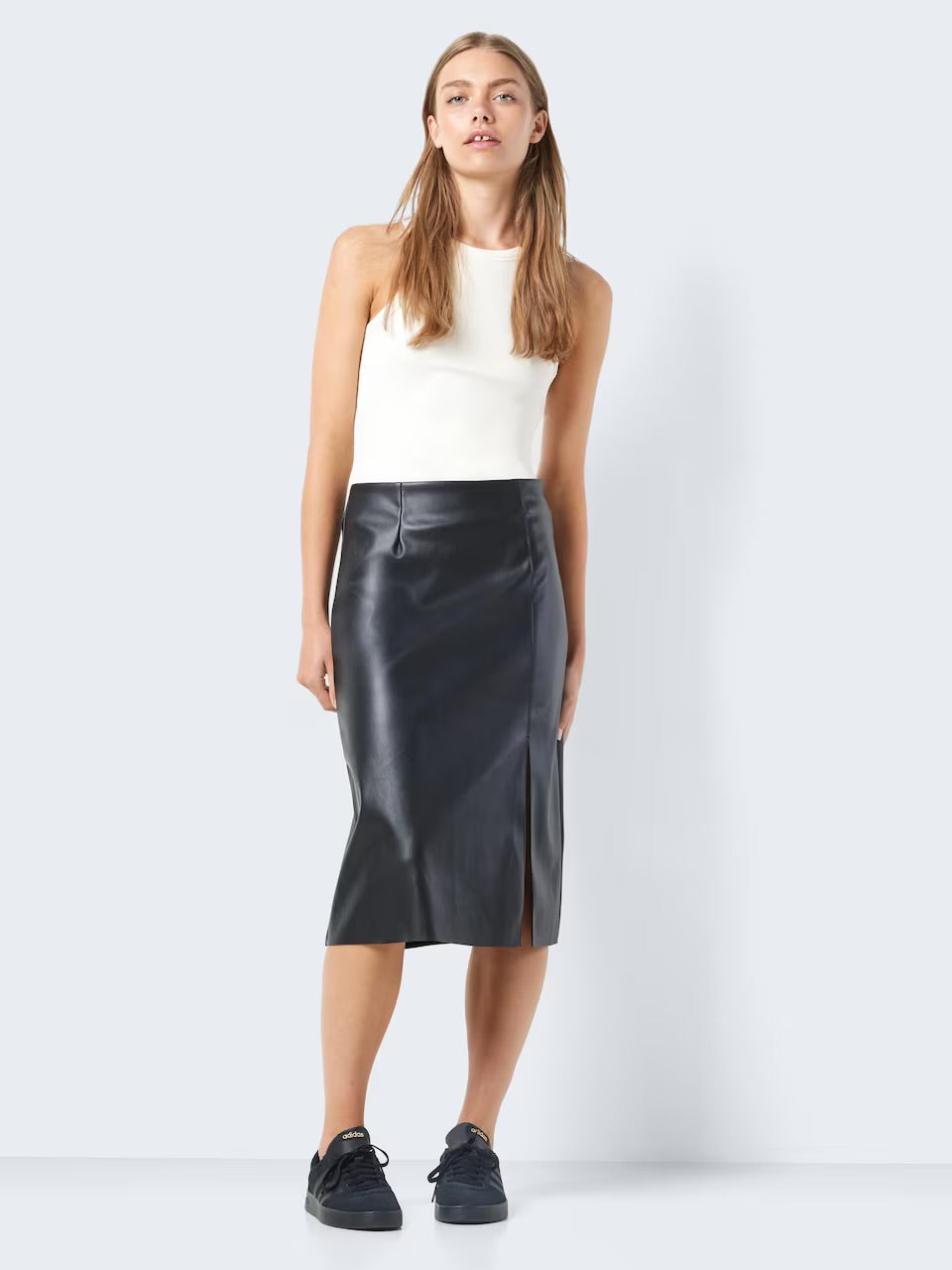 Clara HW Slit Midi Lenght Skirt