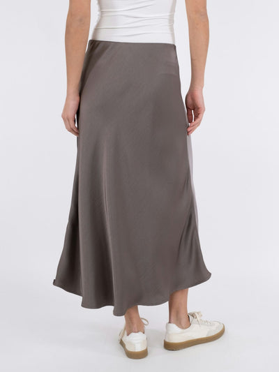 Bovary Skirt, Warm Grey