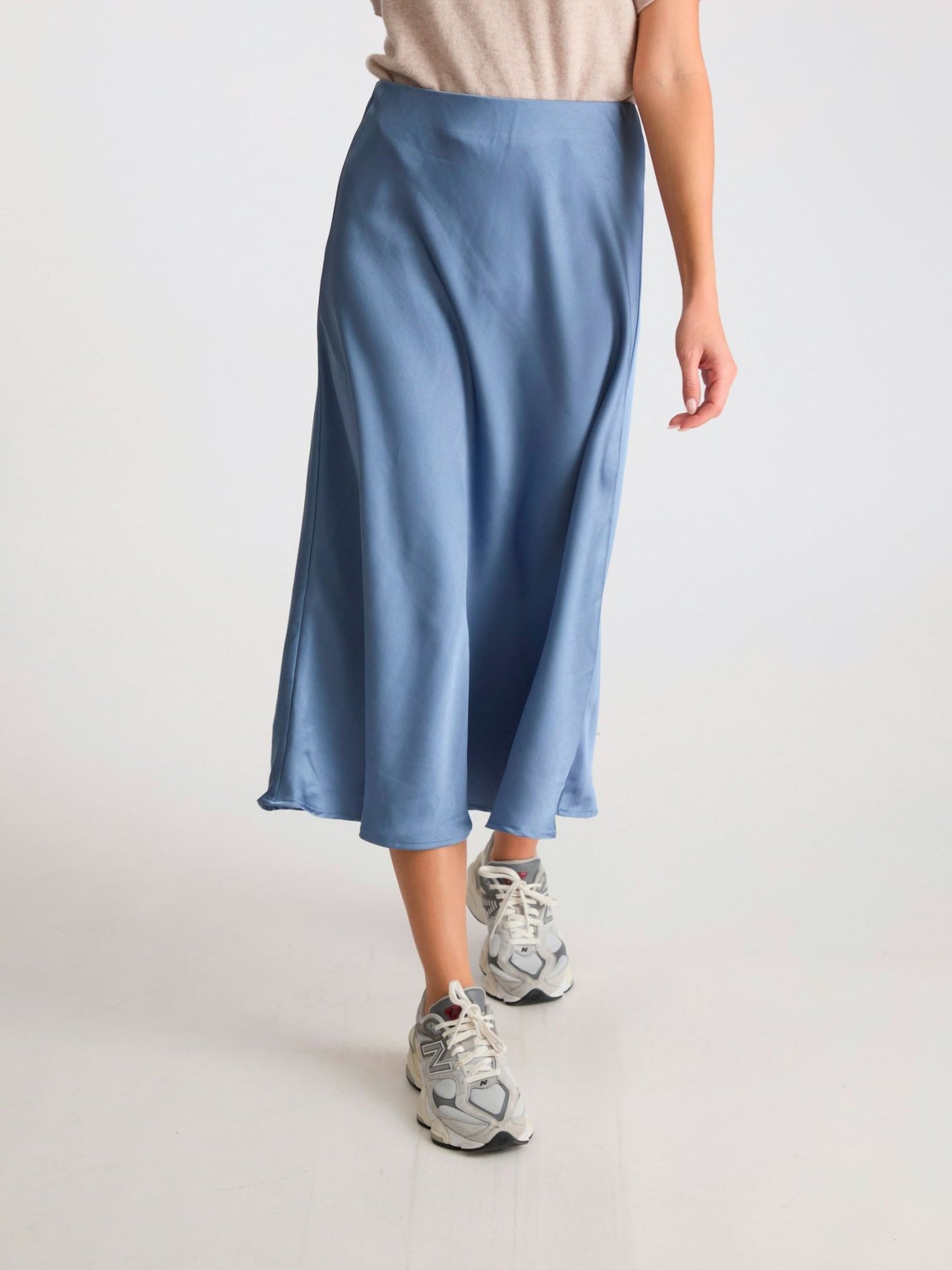 Bovary Skirt, Smoke Blue