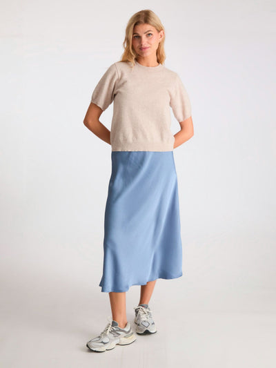 Bovary Skirt, Smoke Blue