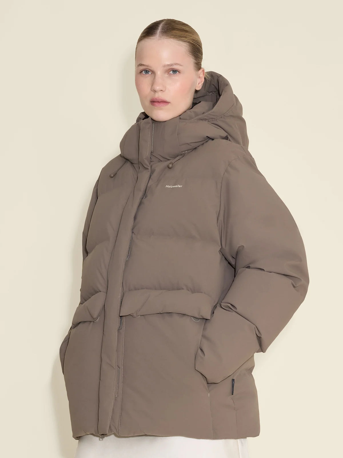 Besseggen Down Jacket , Taupe