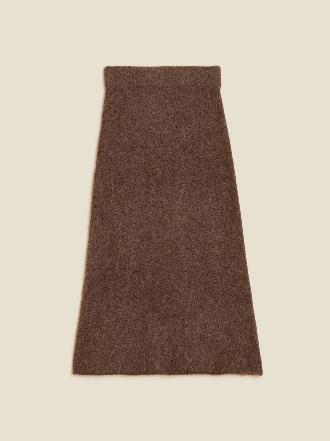 Fure Fluffy Skirt, Dk. Brown