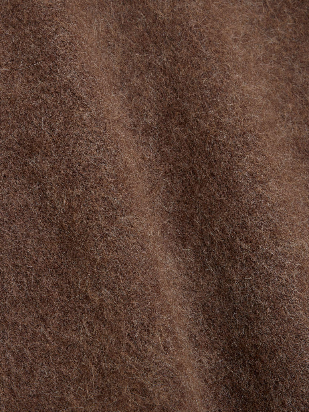 Fure Fluffy Skirt, Dk. Brown