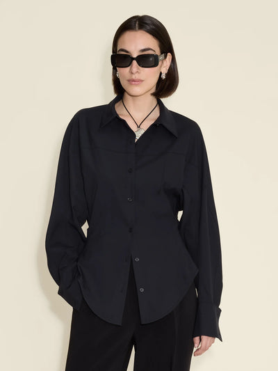 Cyra Shirt, Black