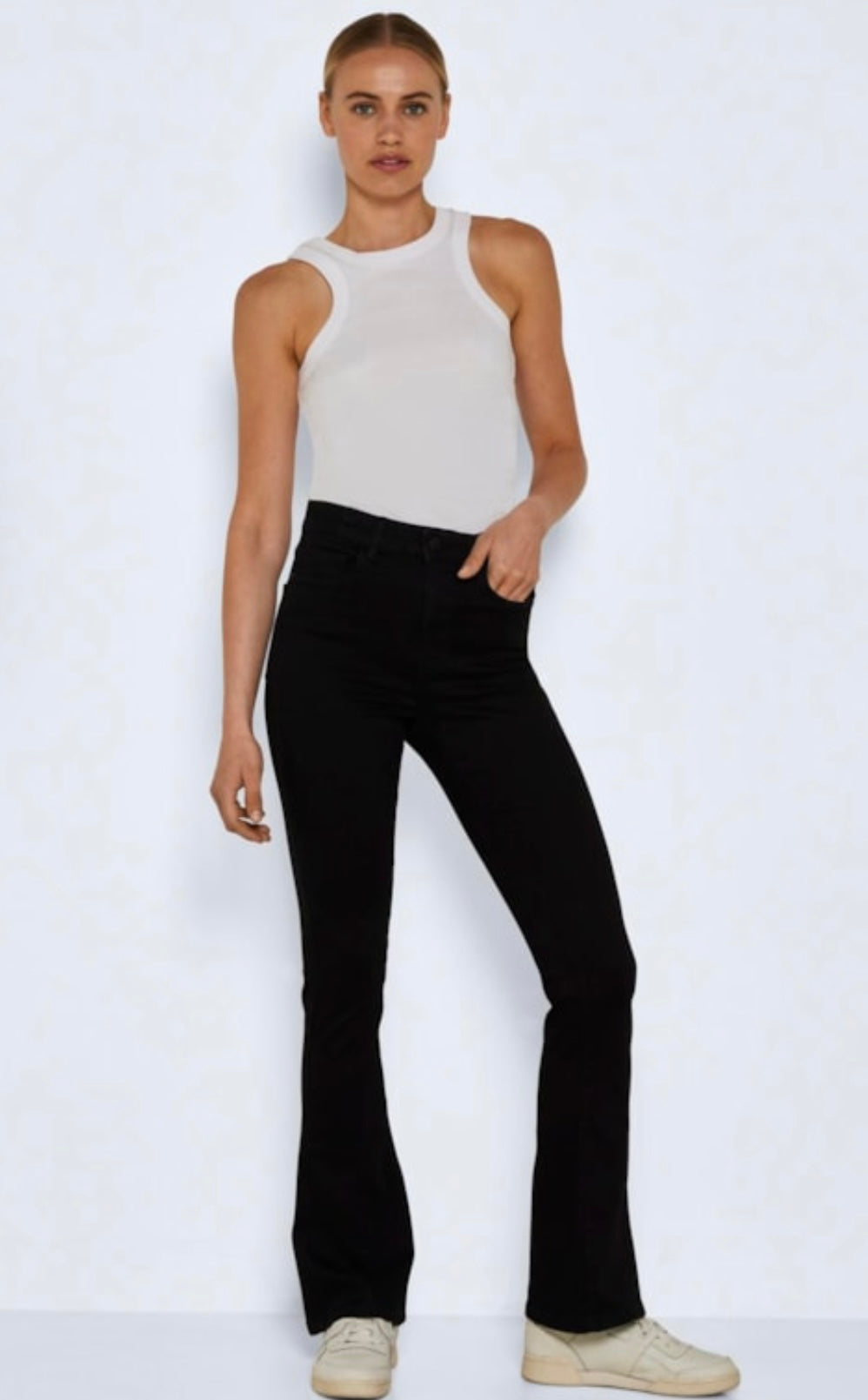 Sallie HW Flar Pant, Stay Black