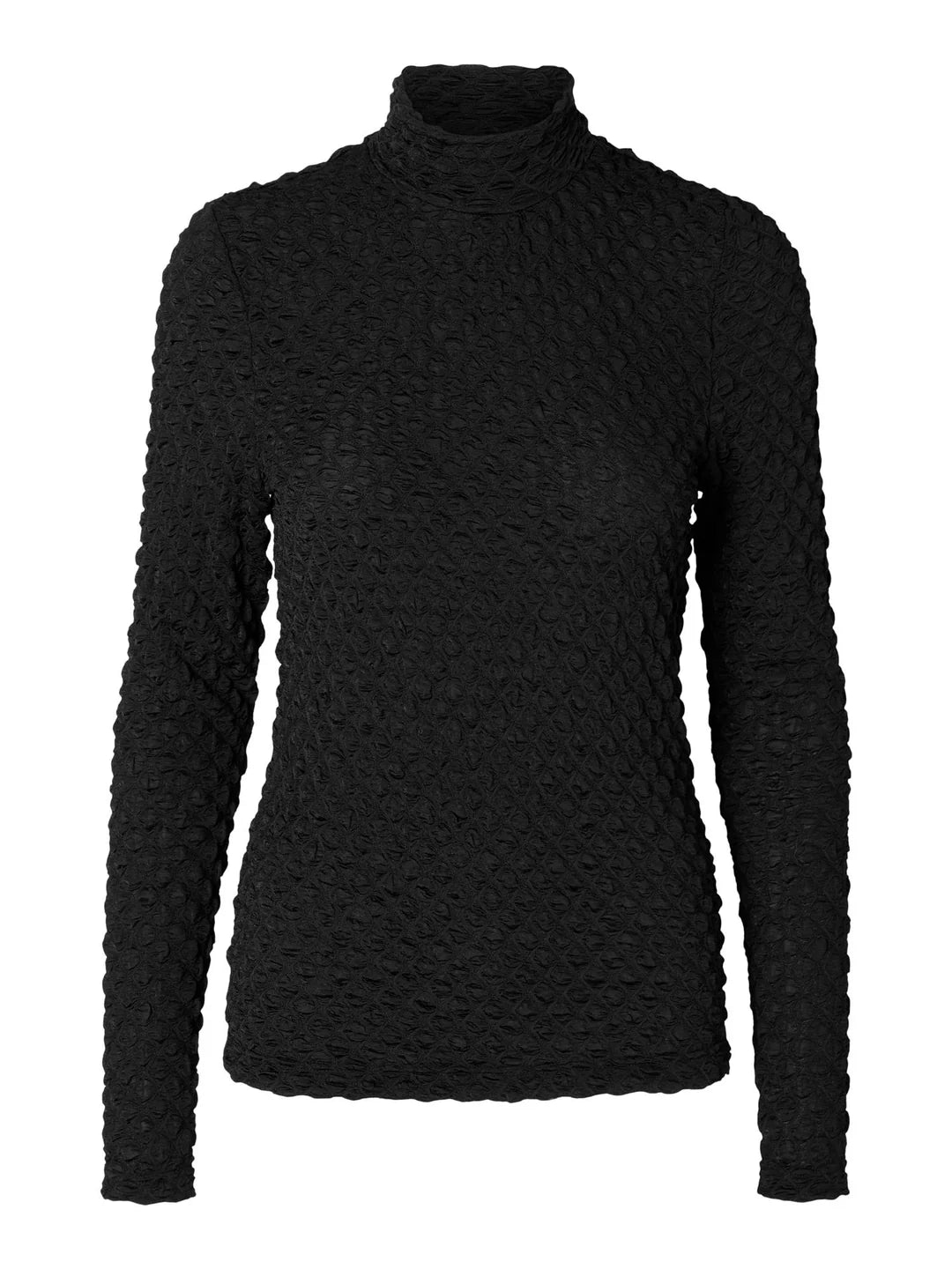 Timmi LS High Neck Structure Top