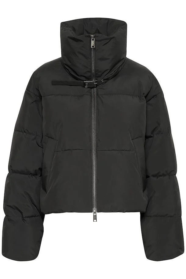 Pinara Short Puffer, Black