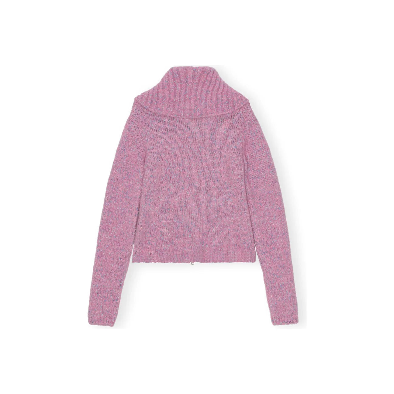 Alpaca Cotton Mix Highneck Rose Violet