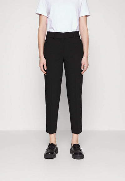 Rita -Ria MW Cropped Pant , Black