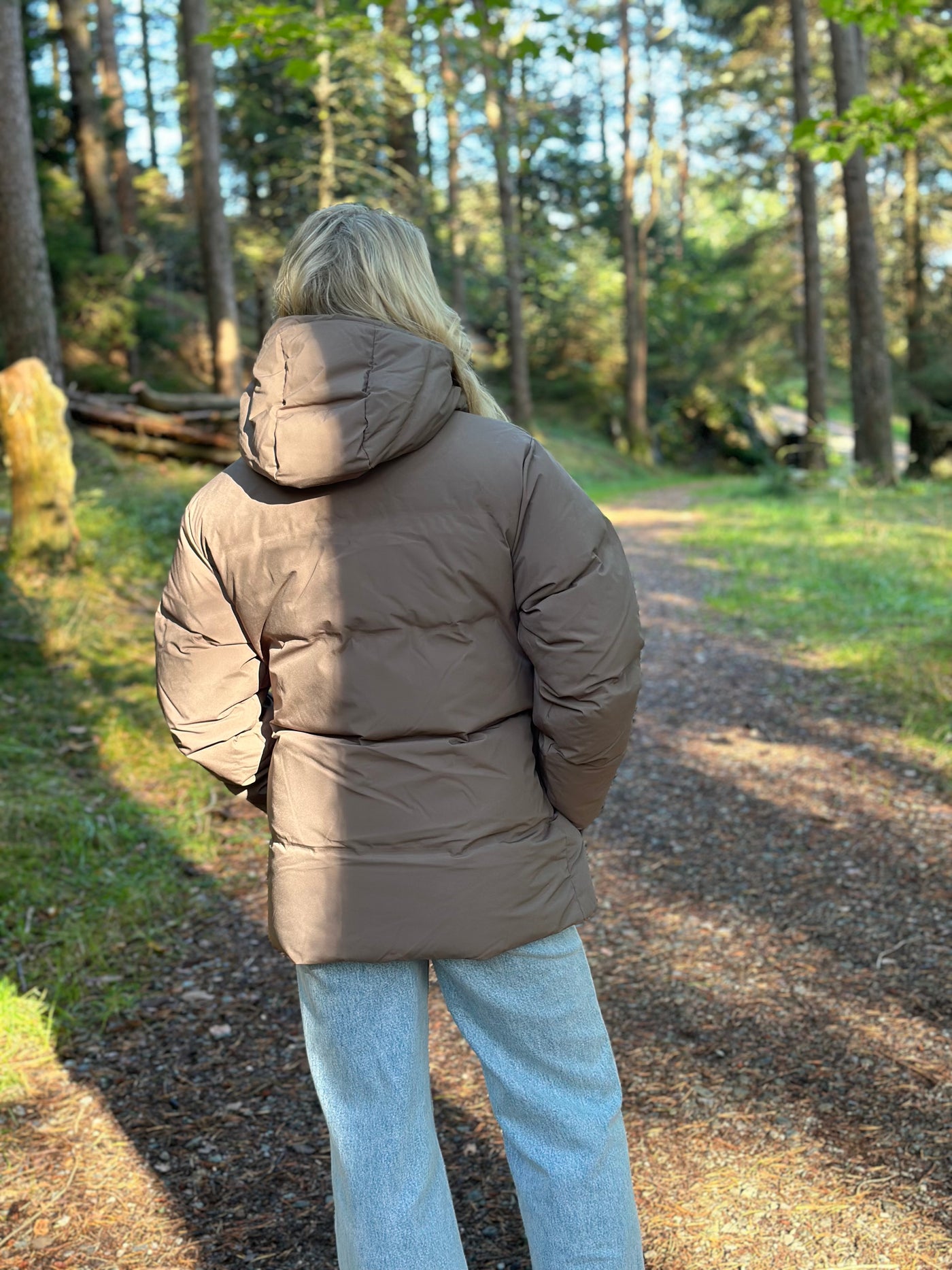 Besseggen Down Jacket , Taupe