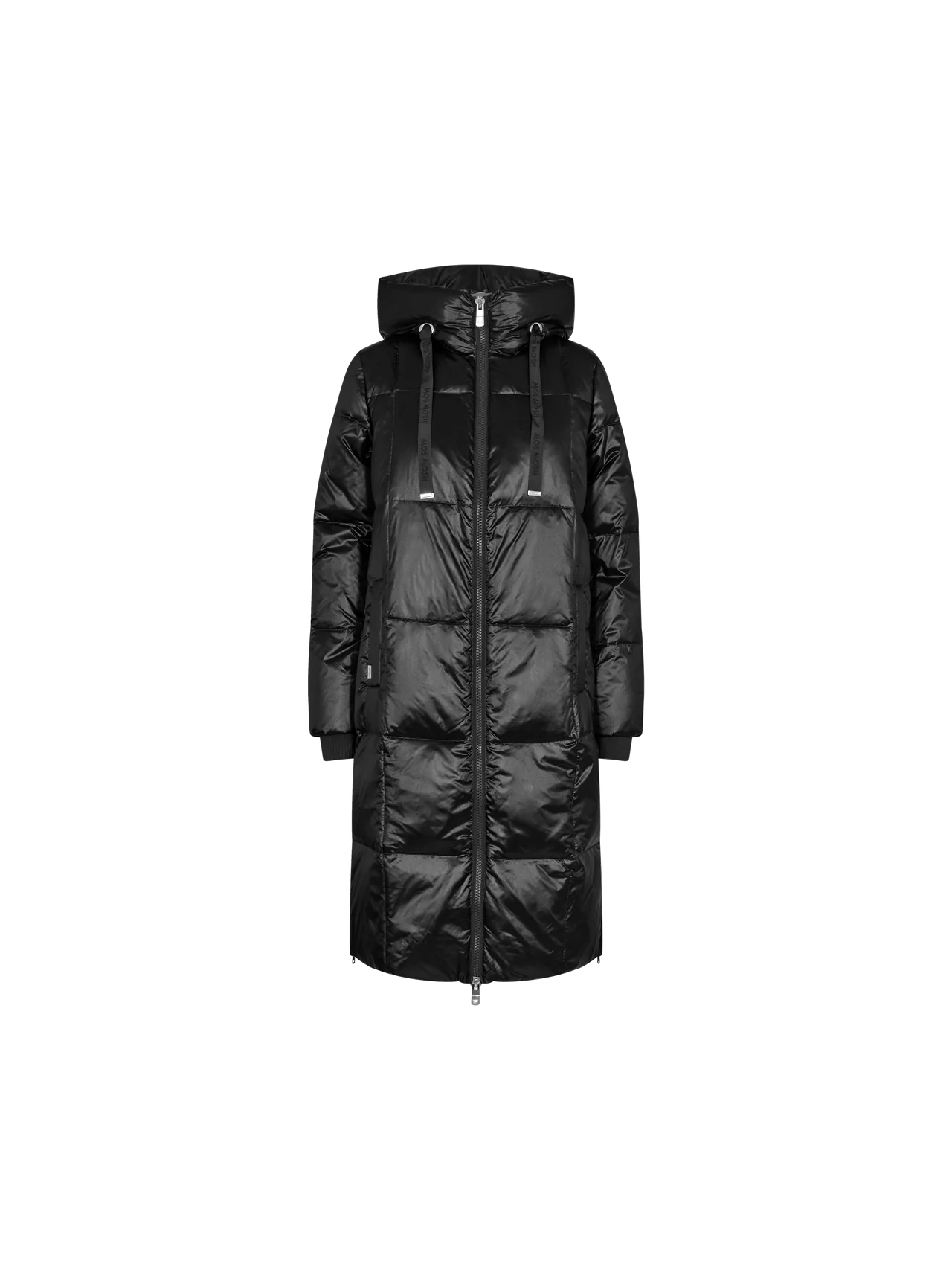 Nova Metallic Down Jacket, Black