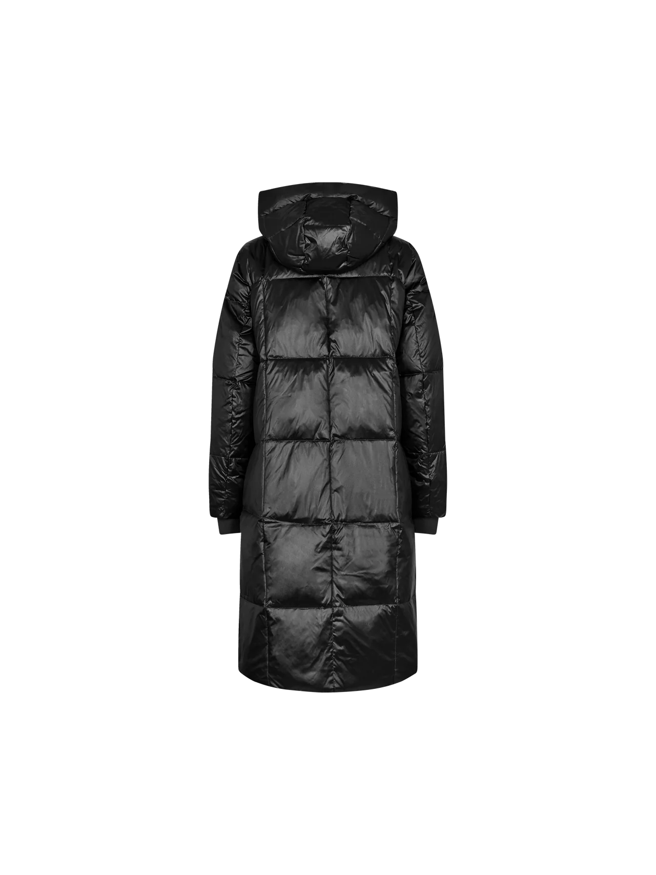 Nova Metallic Down Jacket, Black