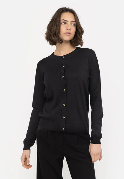 Marla Cardigan Knit, Black