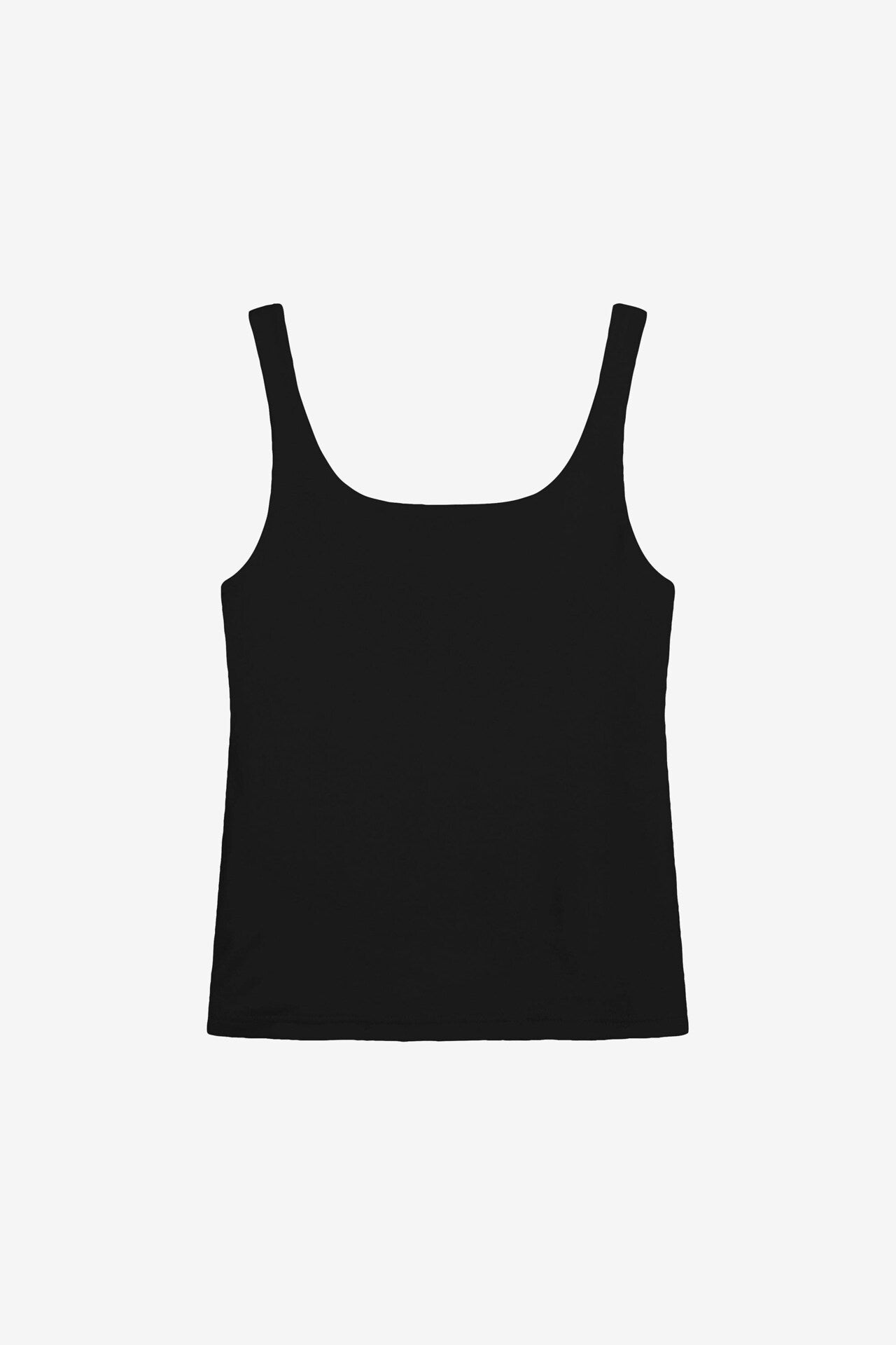 Tank Scoop Back, Black