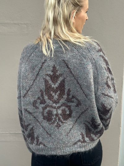 Daya Mohair Knit, Mourning Dovre