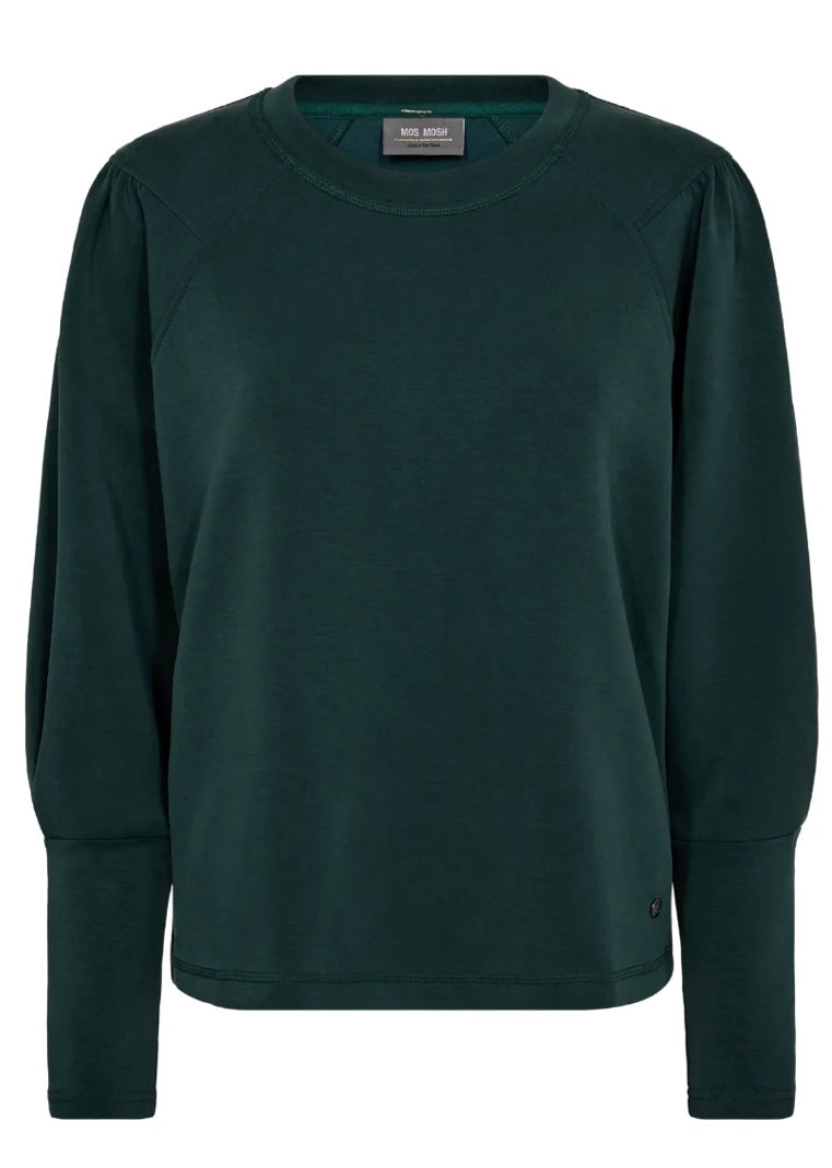 Odessa O-LS Sweatshirt, Dark Pine