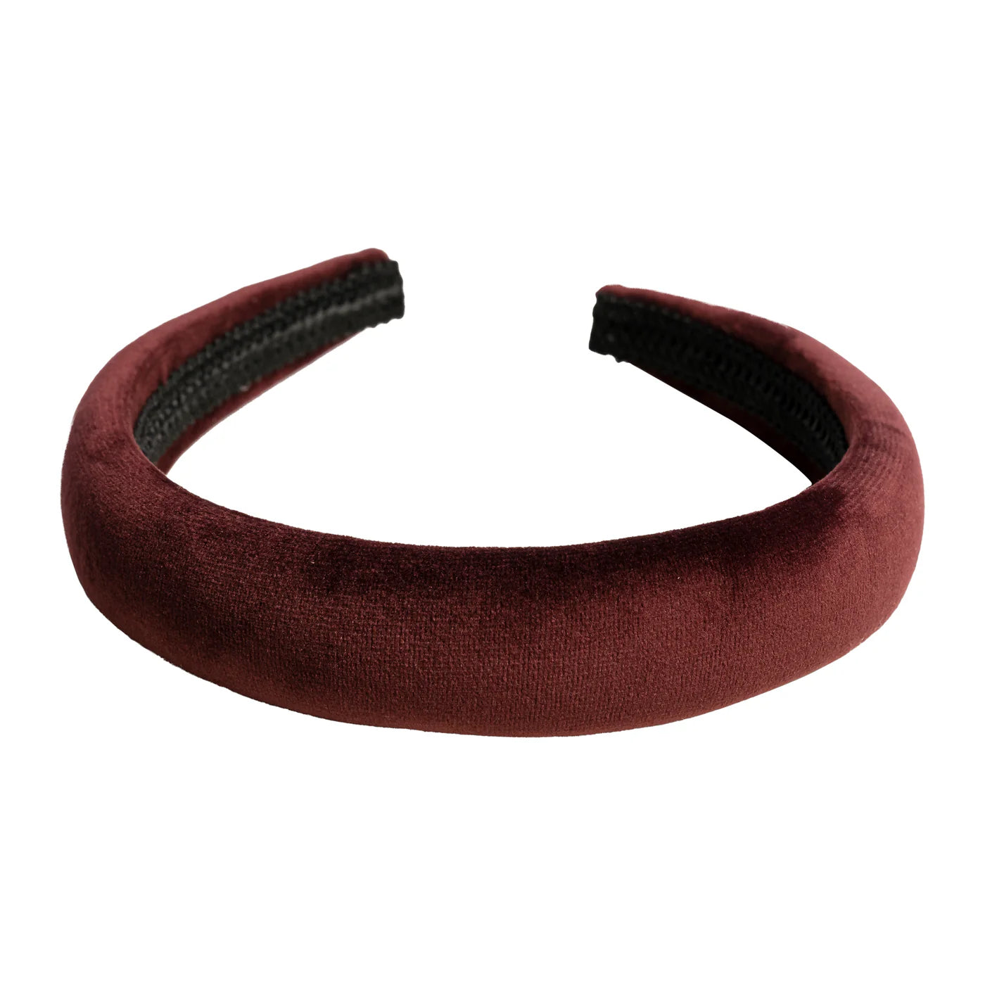 Velvet Hair Band Broad, Maroon