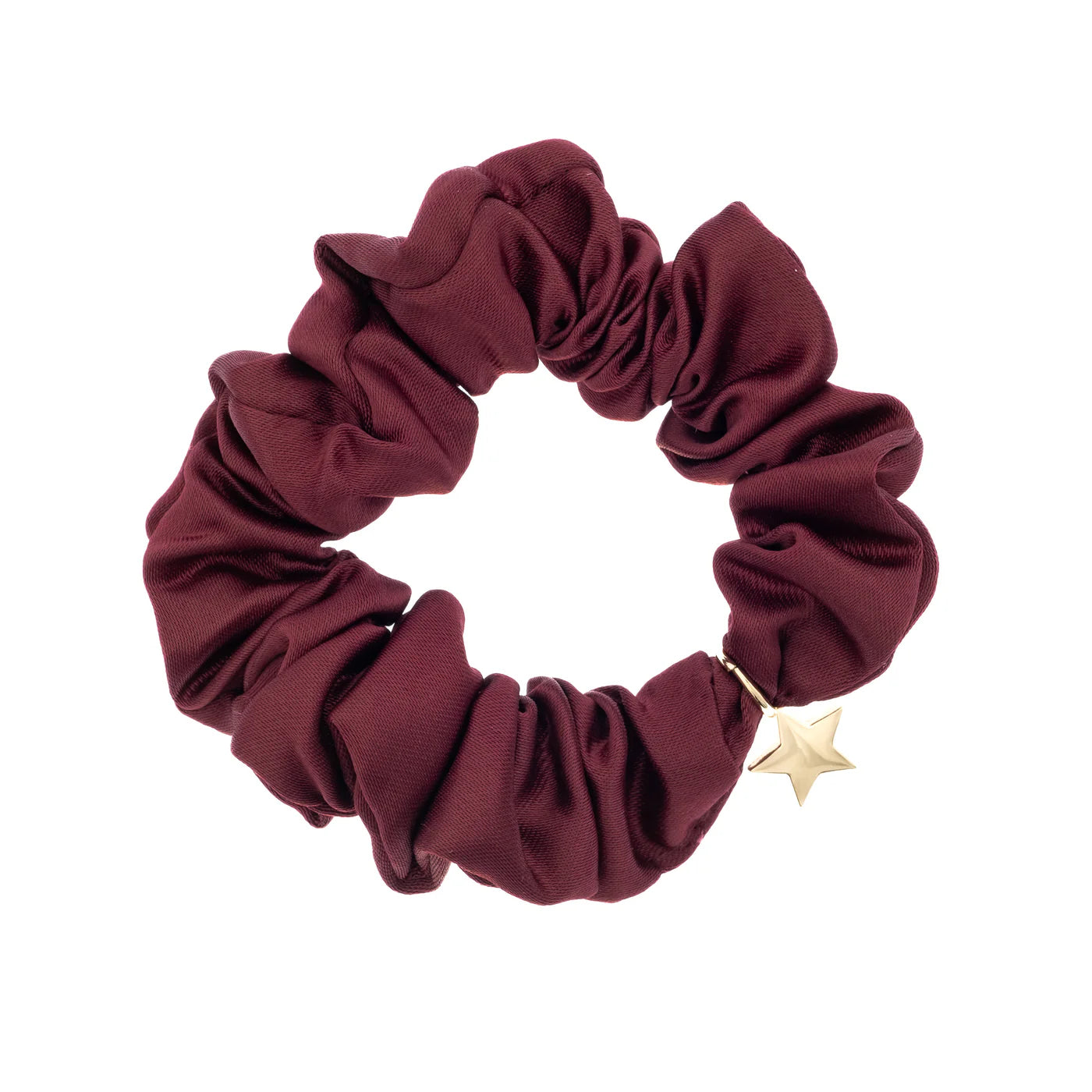 Satin Scrunchie, Maroon