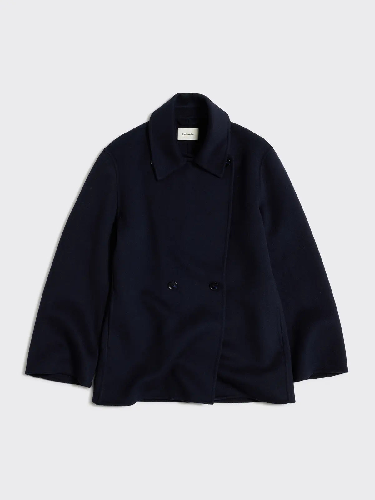 Felsa Wool Peacoat , Dark Blue