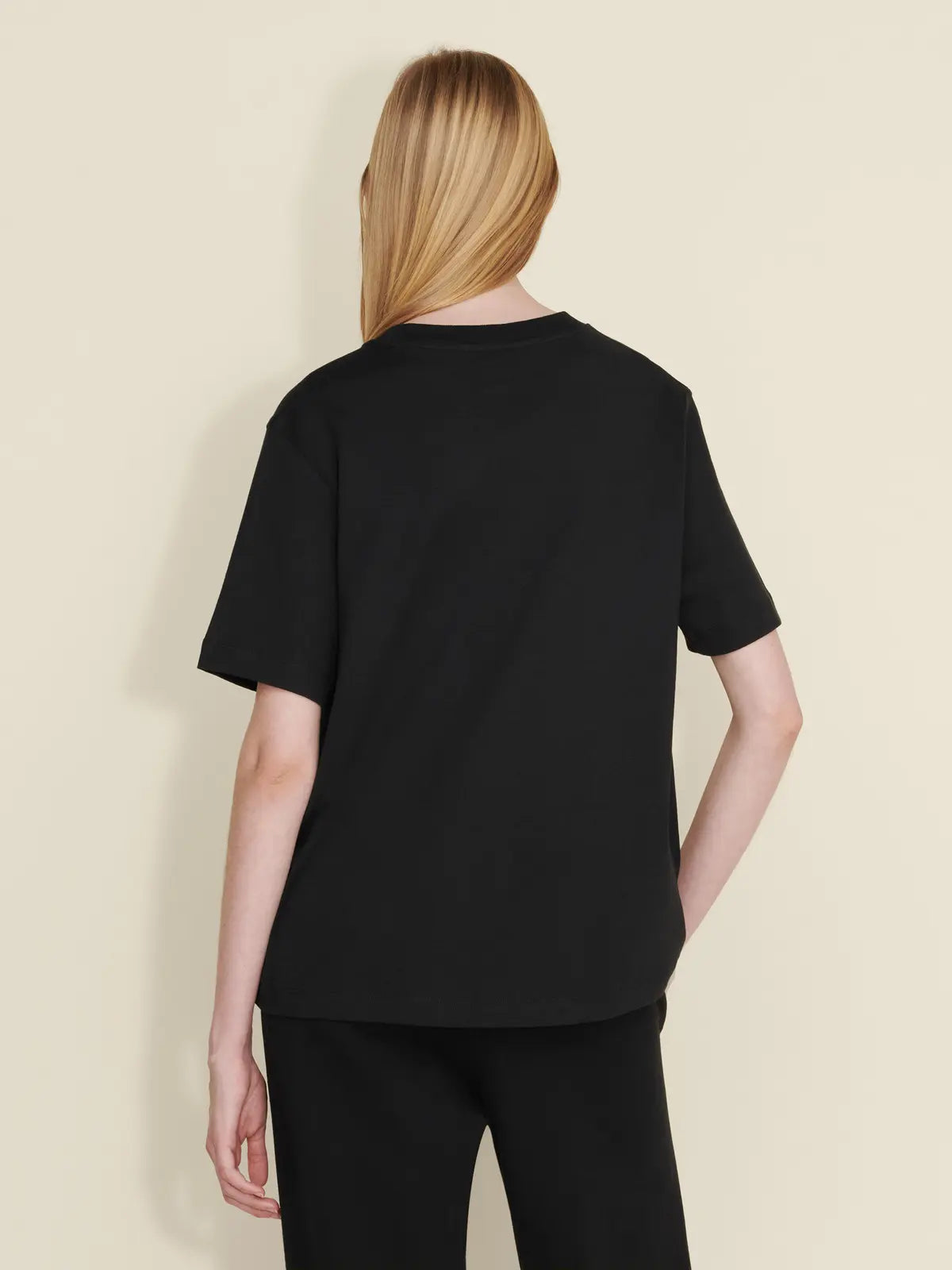 W. Relaxed Tee, Black