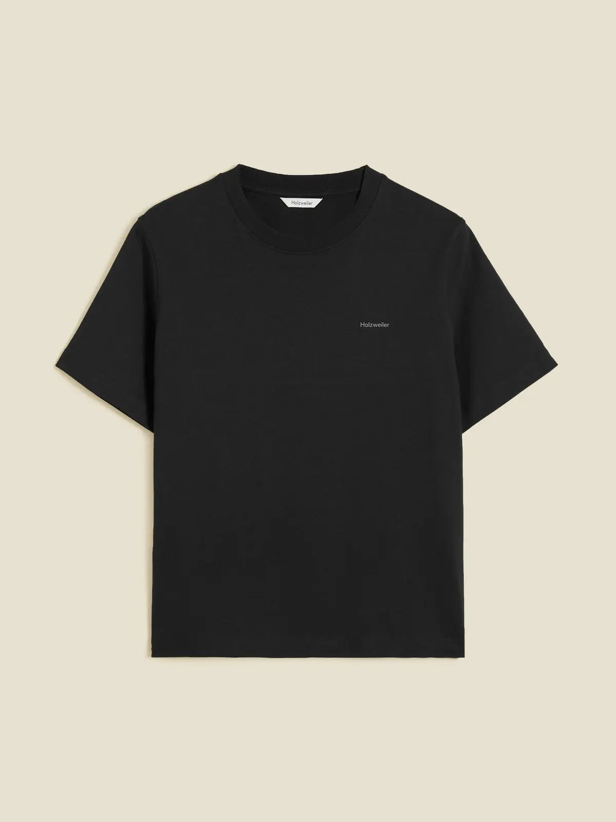 W. Relaxed Tee, Black