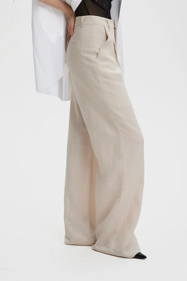 Paula Linen MW wide pants