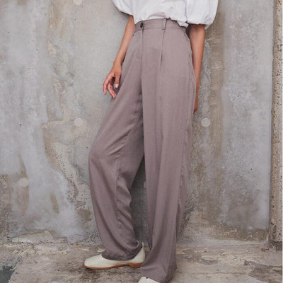 Alecia 1 Pants, Brun