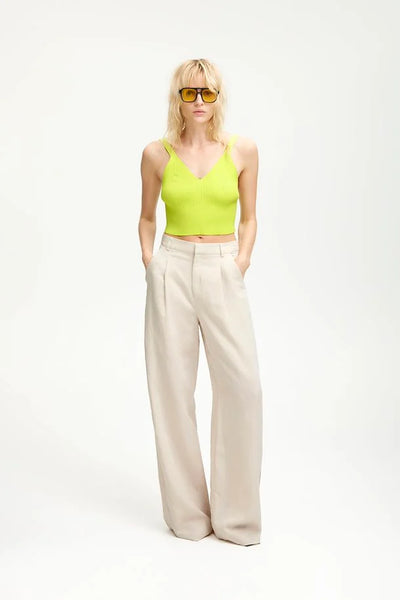 Paula Linen MW wide pants