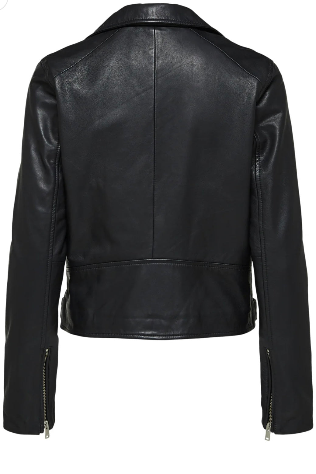 Katie Leather Jacket, Black